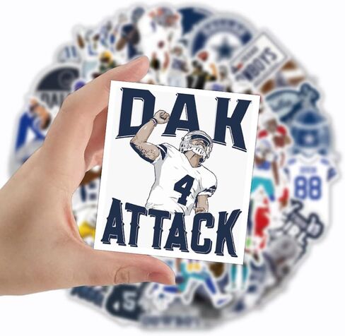 104Pcs Football Rugby Stickers for Water Bottle,Rugby Decal Decoration Sticker for Boys，Waterproof Decals for Laptop，Phone Case，Car，Guitar，Bumper，Skateboard，Gifts for Kids Adults Teens in Saudi Arabia