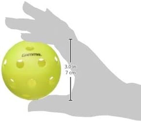 GAMMA Sports Photon Indoor Pickleball Balls, USAPA Approved, Pickleball Accessories, Pack of 03 in Saudi Arabia