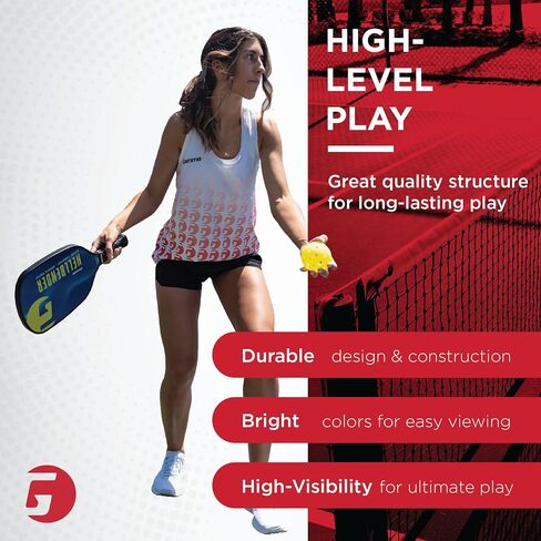 GAMMA Sports Photon Indoor Pickleball Balls, USAPA Approved, Pickleball Accessories, Pack of 03 in Saudi Arabia