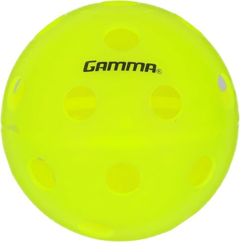 GAMMA Sports Photon Indoor Pickleball Balls, USAPA Approved, Pickleball Accessories, Pack of 03 in Saudi Arabia