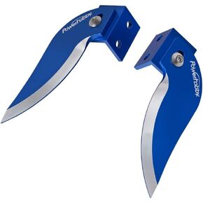 Powerhobby Adjustable Aluminum Turn Fins Blue FITS Traxxas Spartan