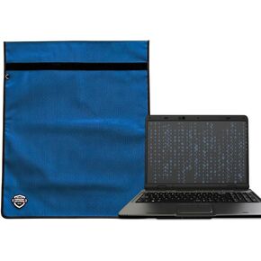Executive Data Protection Laptop Faraday Case, 22 x 15 inches, Enhanced X2 Shielding (Laptop/Tablet) (Gunmetal Gray)