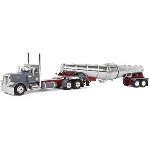 First Gear DCP 1/64 Peterbilt 389 Day Cab w/Polar Deep Drop Tandem-Axle Tanker North Coast Wine Dealer DCP 60-2068