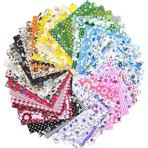 150 pcs 4 × 4 بوصة حزمة القماش الحزمة الحزمة الحزمة ، حزمة القطن الزهرة الزهور الأزهار ، صفائح المربعات المرقع للحرف لحرف اللحف ، حزمة خياطة DIY ، مصنوعة يدويًا