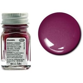 Testors Enamel Paint 1/4 ounce Purple Metal Flake by Testor Corp.