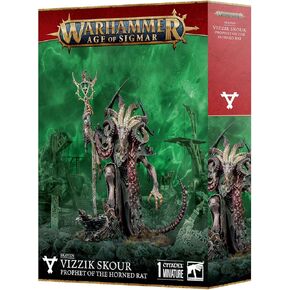 Games Workshop - Warhammer - Age of Sigmar - Skaven: Vizzik Skour Prophet of The Horned Rat