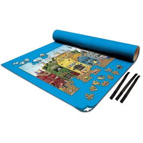 MasterPieces Accessories - Jigsaw Puzzle Roll-Up Mat & Stow Box, Standard 36"x30", Fits 1000 Pieces