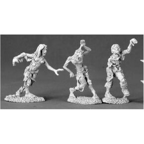 Zombies (3) Miniatures Dark Heaven Legends