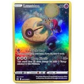Pokemon - Lunatone GG11/GG70 - Crown Zenith - Galarian Gallery - Holo Rare Card