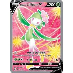 Hisuian Lilligant V - 162/189 - Full Art Ultra Rare - Sword & Shield - Astral Radiance