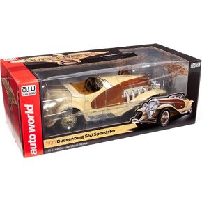 Auto World 1935 Duesenberg SSJ Speedster 1:18 Scale Diecast