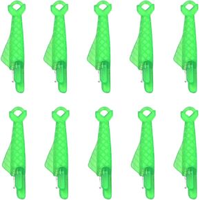 10 Pcs Fish Mouth Sewing Machine Needle Threaders, Upgraded Automatic Sewing Needle Threader Tool, Quick & Easy Loop Threader(Color:Green)