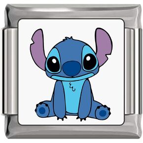 Stitch Cartoon Character Alien Italian Charm