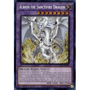 Albion The Sanctifire Dragon - MP24-EN082 - Prismatic Secret Rare - 1st Edition