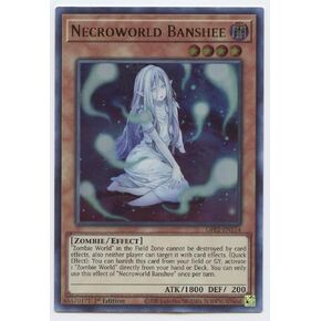 Necroworld Banshee - GFP2-EN114 - Ultra Rare - 1st Edition
