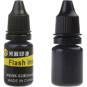 10ml Flash Refill Ink for Photosensitive Seal Stamp Oil Stamping Machine DIY Office Supplies