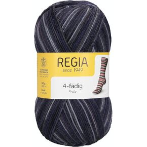 Snowflake Self Striping sock yarn
