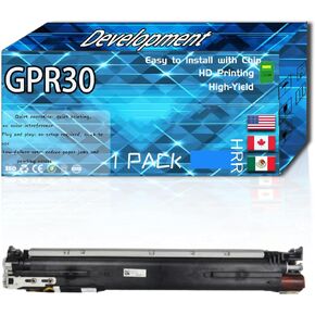 Compatible for Canon GPR30 Replacement Development Components Used with imageRUNNER Advance C5045 C5051 C5250 C5255 Printers, High Production Multiple Options (4-Pack BK/C/M/Y)