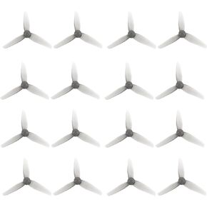 16pcs Smoother Better Flying Experience T3X2X3 3" FPV Props Higher Efficiency Tri-Blade Propellers Poly Carbonate 1.5mm Shaft for Lighter Freestyle Quads RC Accessories Quadcopter Spare Parts
