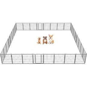 FXW Aster Dog Playpen Designed for Yard, 32inch 32 Panels