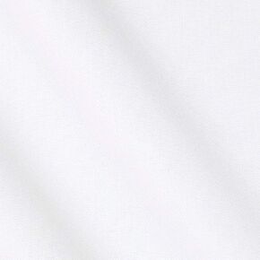 60" Poly Poplin White, Fabric by the Yard
