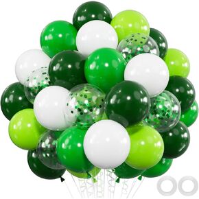60pcs البالون الأزرق والأسود ، 12 "بالونات حلويات الأزرق والفضي للبحرية لعام 2025 ، عيد الأب ، لوازم حفلة عيد الميلاد (66 قدمًا)