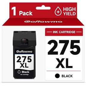 275XL Black Ink Cartridge Replacement for Canon PG-275 PG275XL 275 275XL Black Ink High Capacity Compatible for PIXMA TR4720 TR4700 TR4722 TS3522 TS3500 TS3720 Printer Ink Cartridge(1 Black)
