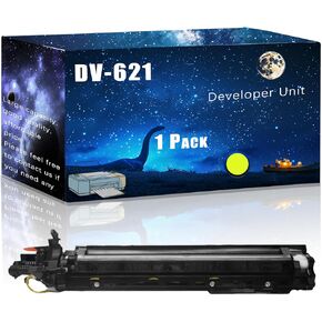 DV-621 Compatible Developer Unit Replacement for Konica Minolta High Yield Compatible bizhub C450i C451i C550i C551i C650i C651i C750i Printers, Meet Printing Needs (2 Pack Black)