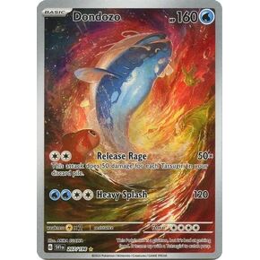 Pokemon - Dondozo 207/198 - Scarlet & Violet - Illustrator Rare - Holo Full Art