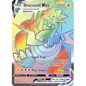Dracozolt VMAX - 210/203 - Secret Rare - Sword & Shield - Evolving Skies