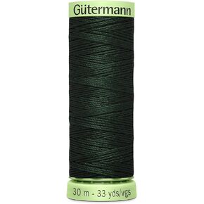 Gutermann Top Stitch Heavy Duty Thread 33 Yards-Forest Green