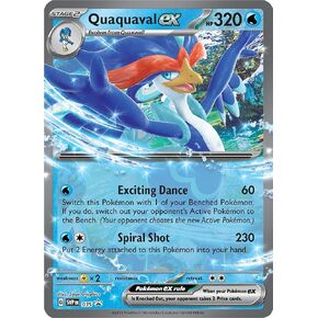 Pokemon - Quaquaval ex SVP 035 - Black Star Promo - Holo - Single Card