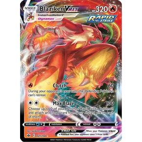 Blaziken VMAX - 021/198 - Ultra Rare - Sword & Shield - Chilling Reign