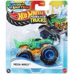 Hot Wheels Monster Trucks Color Shifters Mega Wrex, 1:64 Scale, 2025