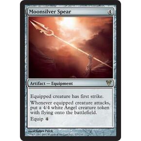 Magic The Gathering - Moonsilver Spear (217) - Avacyn Restored