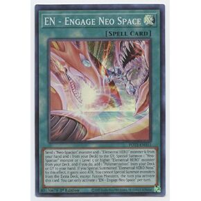 Yu-Gi-Oh! EN - Engage Neo Space - POTE-EN051 - Super Rare - 1st Edition