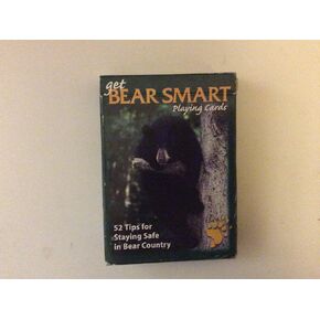 Discover Series Fun Playing Cards - Informational & Educational (Bear Smart)