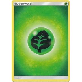 Pokemon Cards - Lot of 10 Grass Energy Cards (Green)