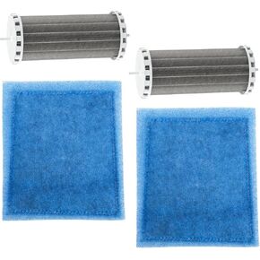 ANTOBLE Aquarium Filter Kit, Rite-Size C Filter Cartridges Bio Wheel Assembly Compatible with Marineland Penguin 200 350 Bio-Wheel Power Filters