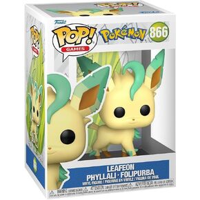 فونكو بوب! الألعاب: Pokemon - Leafeon - شخصية فينيل قابلة للتحصيل - فكرة الهدية - البضائع الرسمية - ألعاب للأطفال والبالغين - عشاق ألعاب الفيديو - شخصية للجامعات
