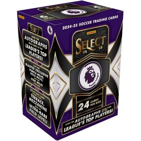 2024–25 Panini Select English Premier League Blaster Box – EPL Soccer Trading Cards – Blaster-Exclusive Parallels, Rookies & Inserts – Official Panini Retail Set