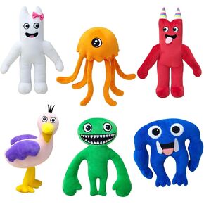 6pcs Plushies Toys 10" New Toys for Fans Stuffed Animal Plush Figure Gifts for Kids (6pcs-01)