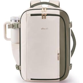 LOVEVOOK 50L Travel Backpack for Women,Personal Item Size Travel Bag with 3 Packing Cubes and 2 Laptop Compartment for Travel Essentials,Carry on Luggage Backpack Flight Approved