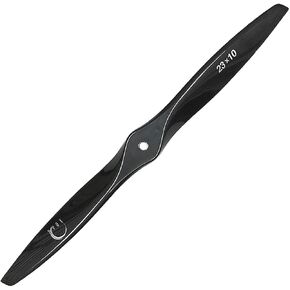 XOAR PJT1 23 Inch 2-Blade Carbon Fiber RC Airplane Propeller Prop for Gas Fixed-Wing RC Planes (23x10)