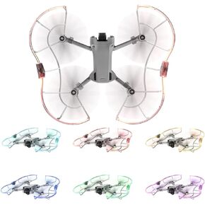 Mini 3 Pro Illuminated LED Propeller Guard, Quick Release Removable LED Propellers Protector or DJI Mini 3 Pro/DJI Mini 3 Accessories