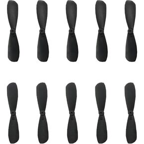 10PCS Mini Propellers 46mm 2-Blades Nylon Positive and Negative Propellers for RC Airplane Plane Helicopter DIY Model Toy Accessories