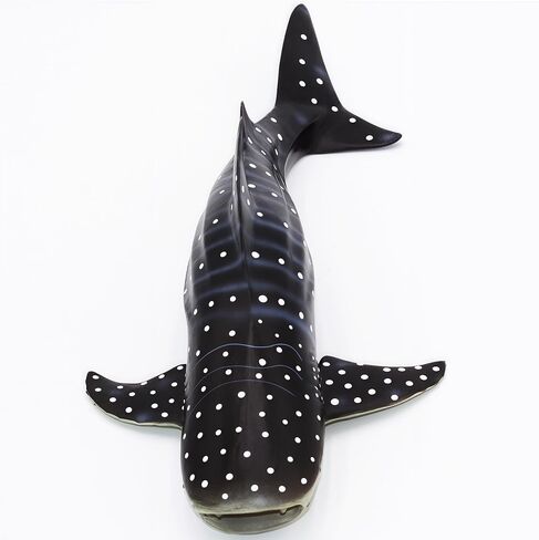 Gemini&Genius Realistic Great White Shark Action Figure - Ocean Shark Gift, Birthday Party & Baby Shower Cake Topper, Bath & Swimming Toy in Saudi Arabia