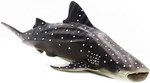 Gemini&Genius Realistic Great White Shark Action Figure - Ocean Shark Gift, Birthday Party & Baby Shower Cake Topper, Bath & Swimming Toy in Saudi Arabia