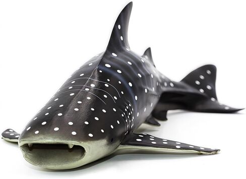 Gemini&Genius Realistic Great White Shark Action Figure - Ocean Shark Gift, Birthday Party & Baby Shower Cake Topper, Bath & Swimming Toy in Saudi Arabia