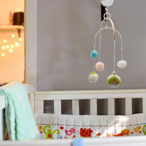 1 مجموعة الحضانة المتنقلة لتقوم بها بنفسك إطار خشبي سرير المحمول الرياح الرنين سرير الخشب المحمول شماعات إطار خشبي الحلي مجموعة اليدوية in Kuwait